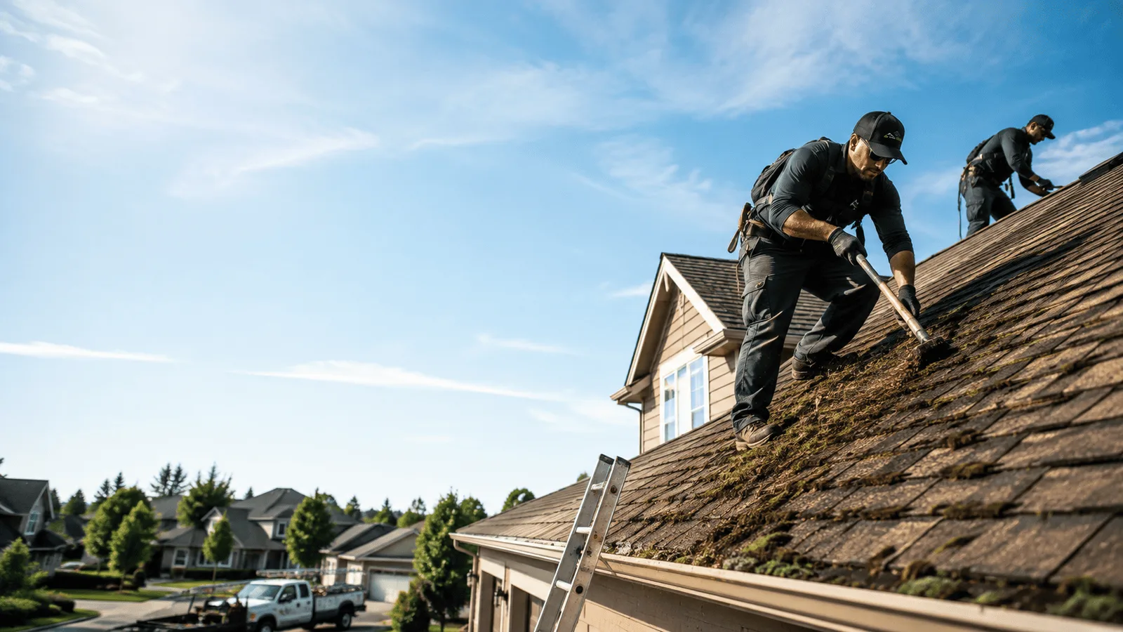 Roof Moss Removal in Spring Hill, TN near me